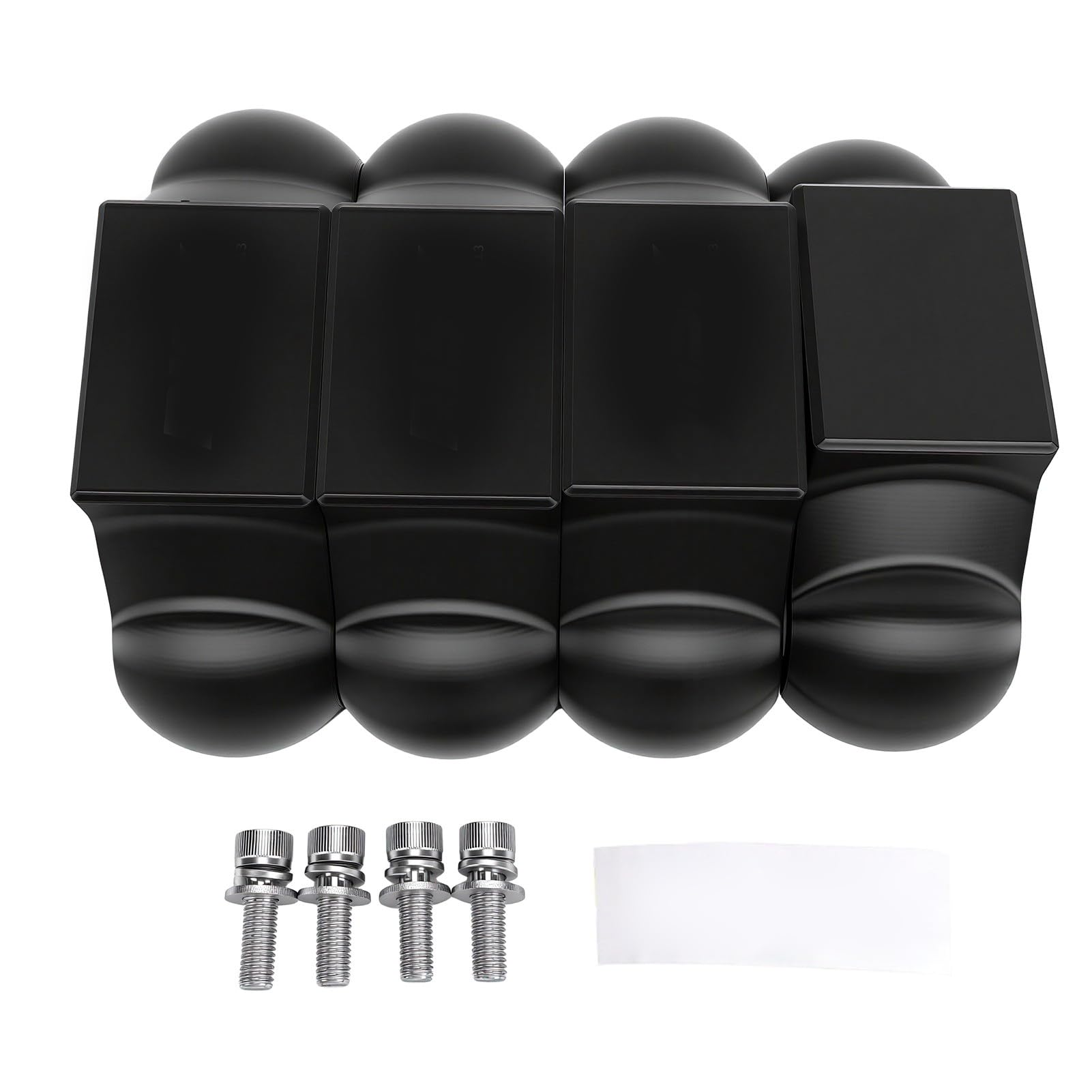 Base de Entrenamiento para Bicicleta con Absorción de Impactos, Estructura Robusta para Entrenamientos en Interiores XX Pro de Segunda Generación, Paquete de 4