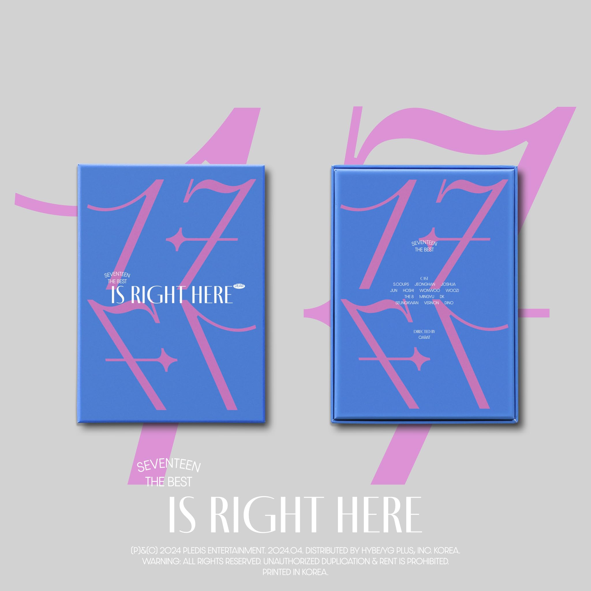 Seventeen Best Album '17 Is Right Here (DEAR Ver.): Seventeen