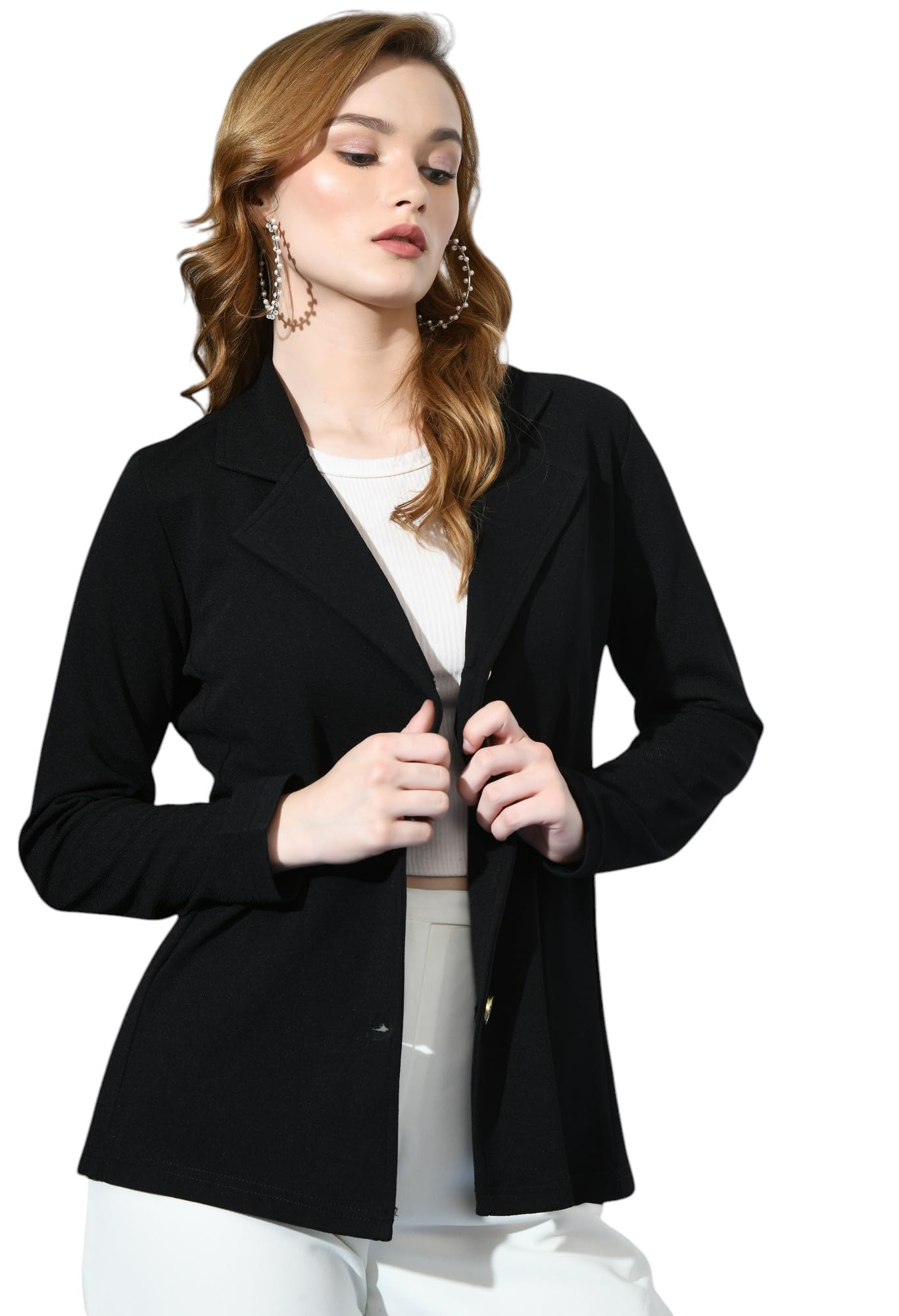 iuga Black Shrug for Women (423_XL)-picture-16