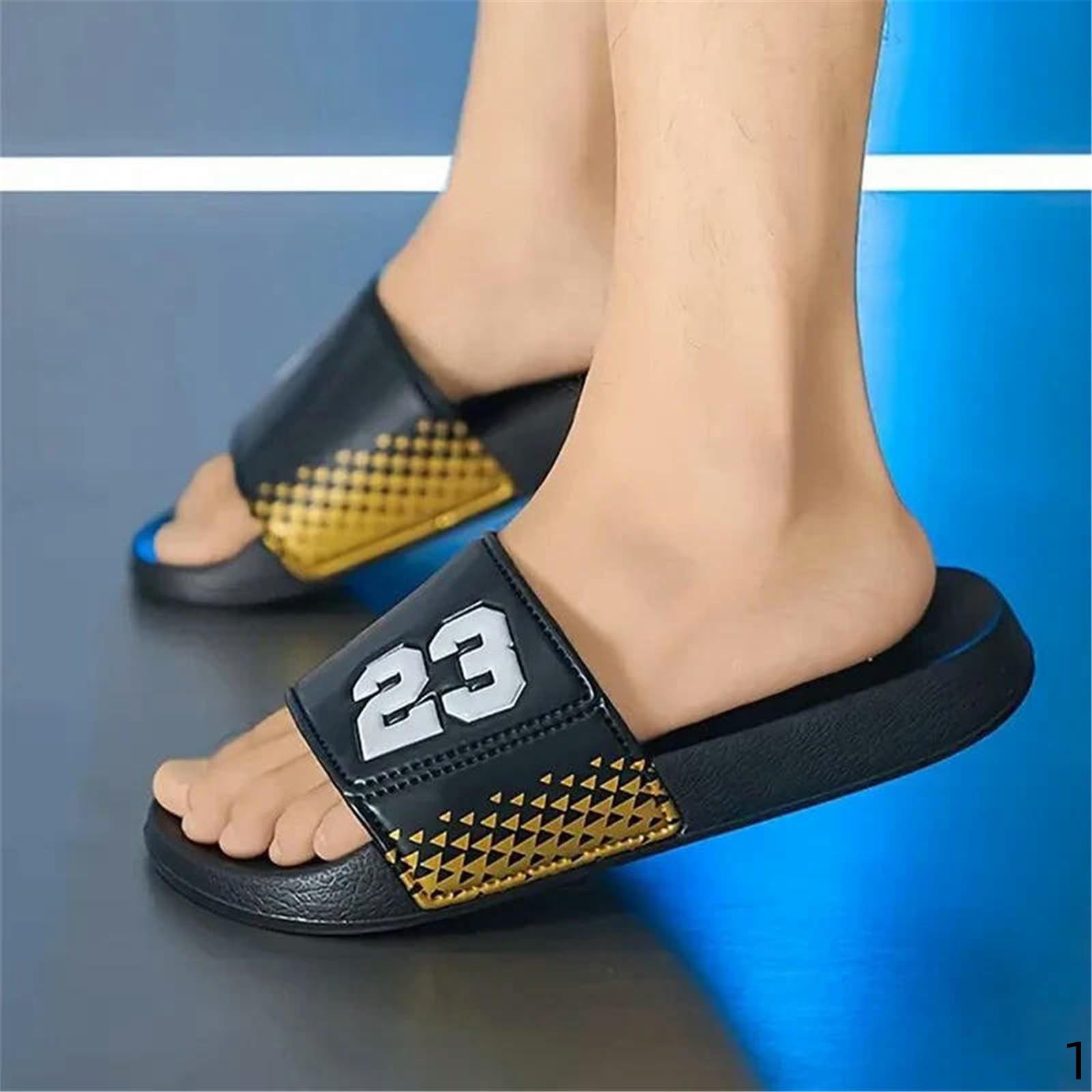 Claquette Hommes Pantoufles Pour Femmes Slides Couples D'été Chaussure De Plage Chunky Slide Soft Flip Casual