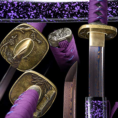 Katana Sword,Damascus Steel Katana,Japanese Samurai Sword,Damascus Folded Steel,Full Tang Katana Sword,Damascus Steel Katana,Japanese Samurai Sword,Damascus Folded Steel,Full Tang