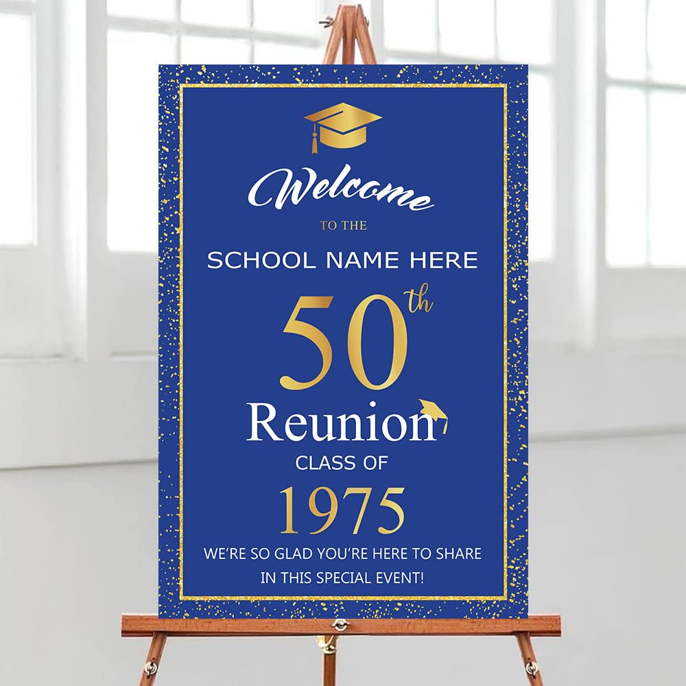 Amazon.com : TT FlowGreen Personalized 50th Class Reunion