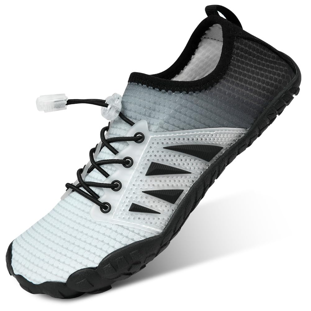 Aolso Scarpe da Scogli Bambino, Scarpe da Immersione da Scoglio, Respirabile Antiscivolo, Asciugatura Rapida, Bambino Scarpe Outdoor Multisport Antiscivolo per Ragazzi e Ragazze, GR 29-35