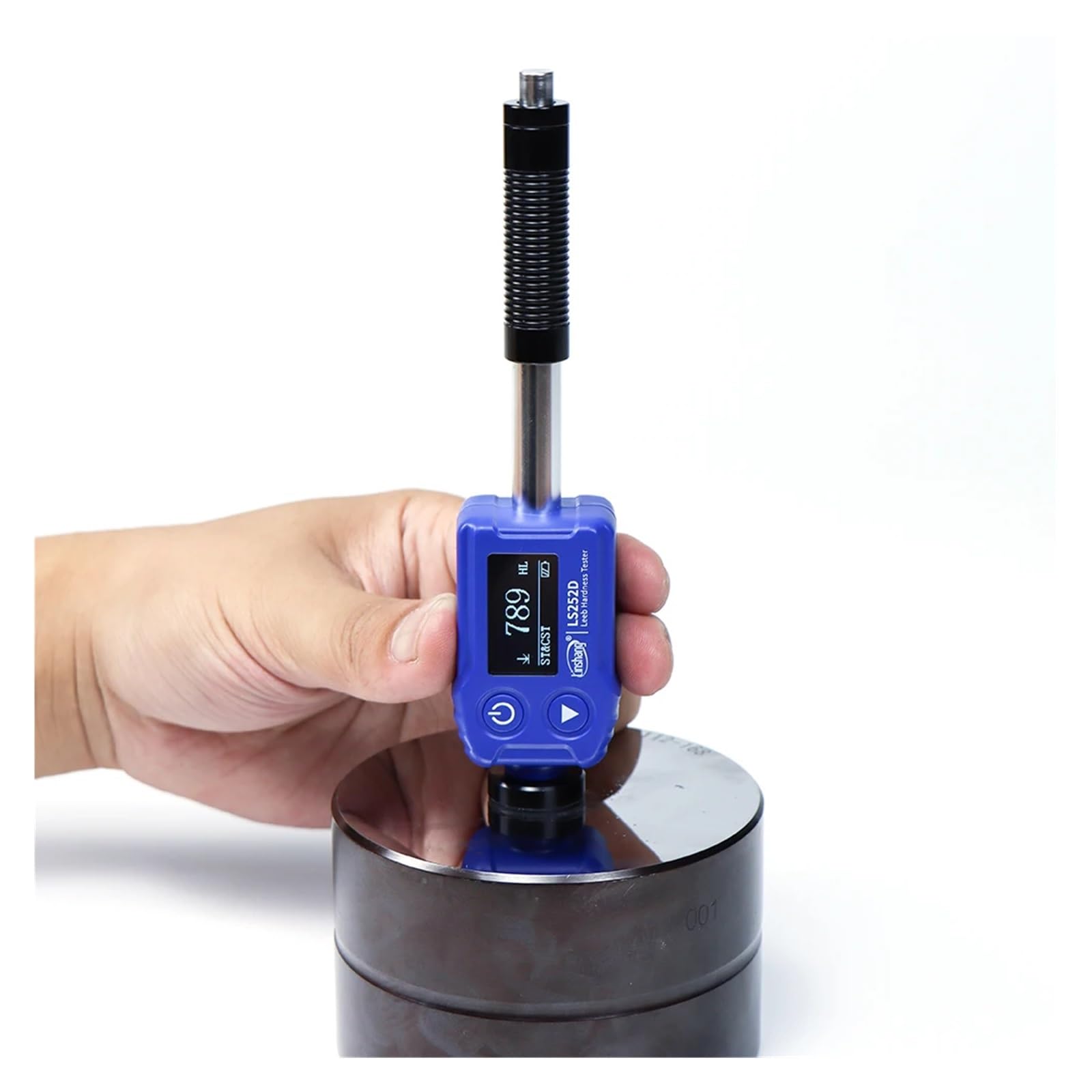 CUDTAPI Leeb Hardness Tester LS252D Portable Durometer For Metal D Impact Device Pen-type Convert