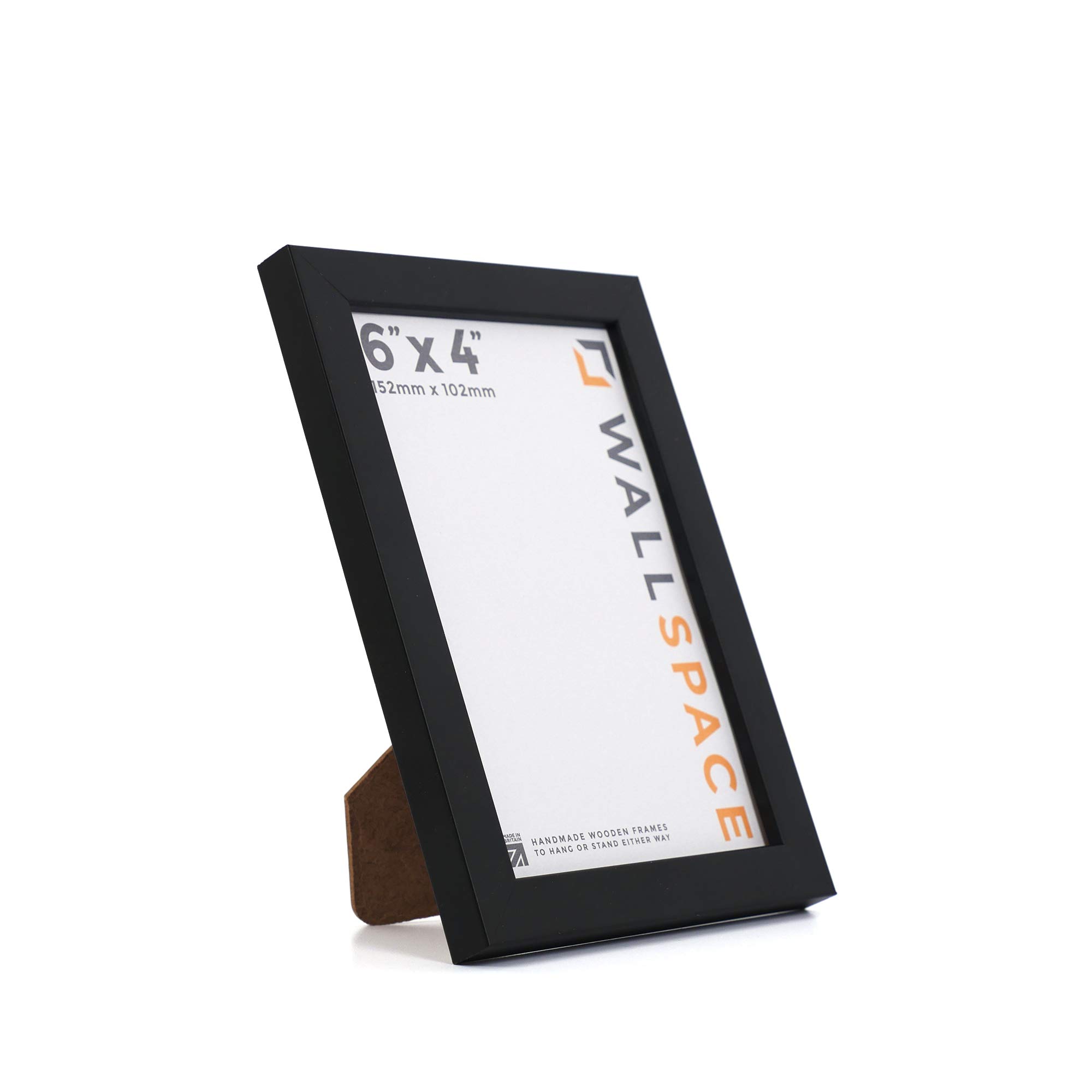 Buy 6x4 Thin Black Frame Thin Black Photo Frame 6x4 inches Natural