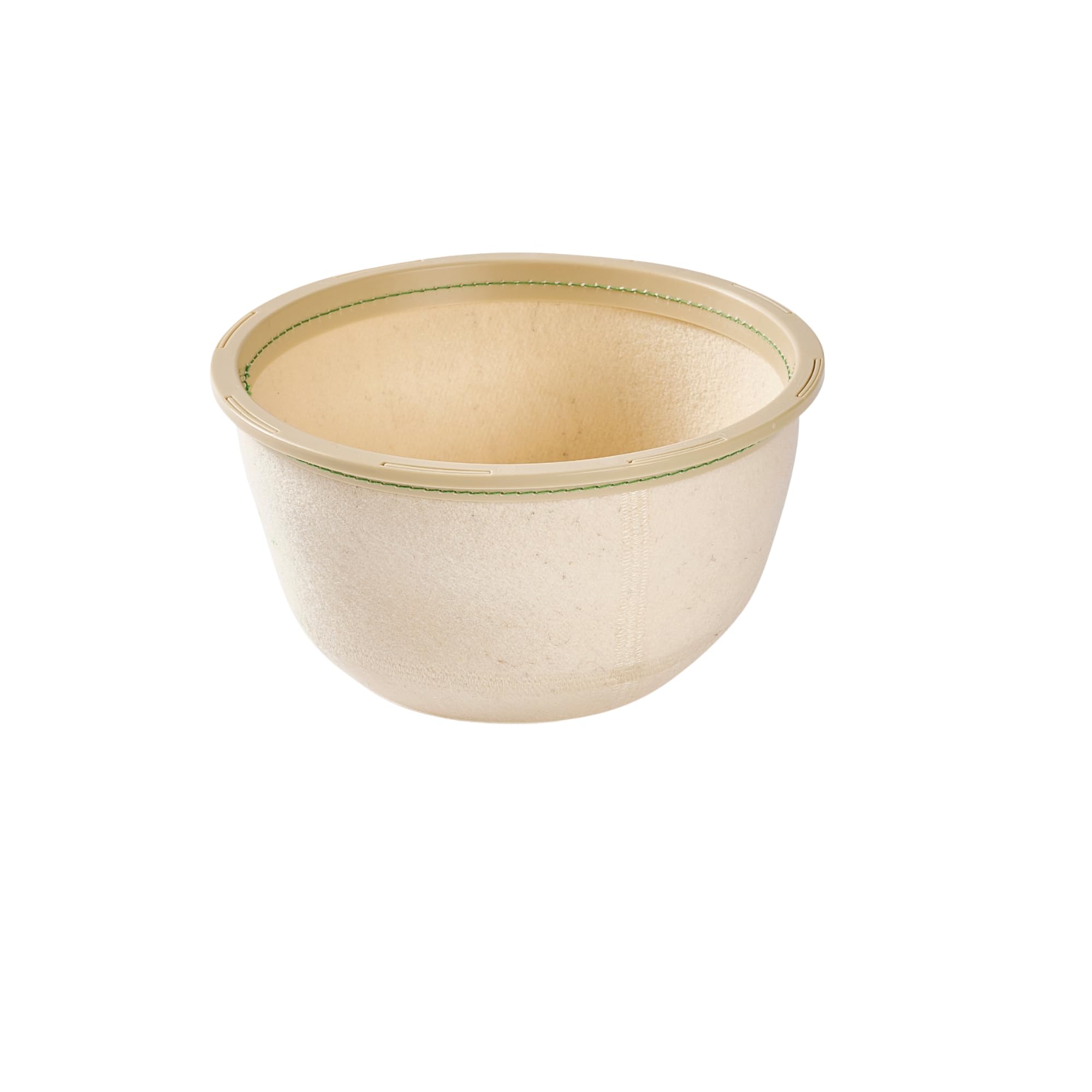 Banneton rond en laine vierge Scaritech – Anti‑adhérent naturel – Démoulage sans farine – Hygiène premium – Boulangerie artisanale