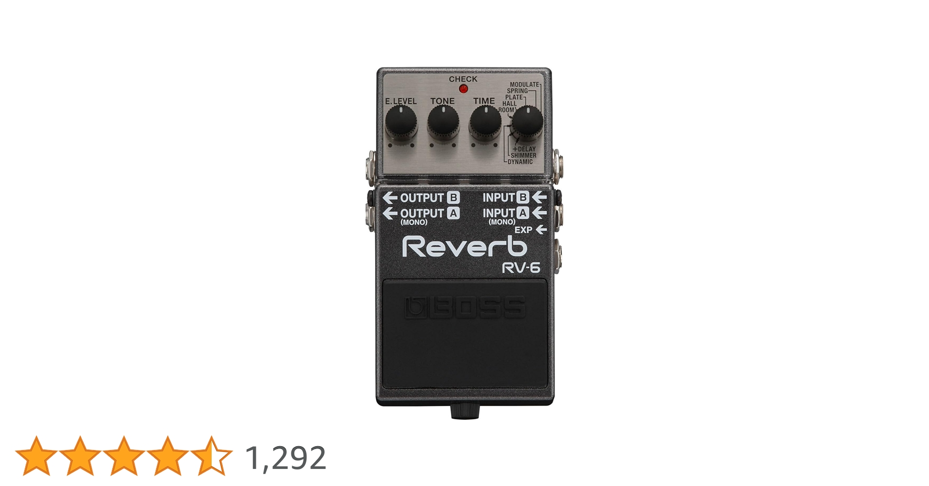 Amazon.co.jp: BOSS ボス Reverb RV-6 : Musical Instruments