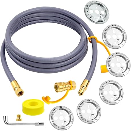 Upgraded 4984619A Natural Gas Conversion Kit for Char-Broil Grills