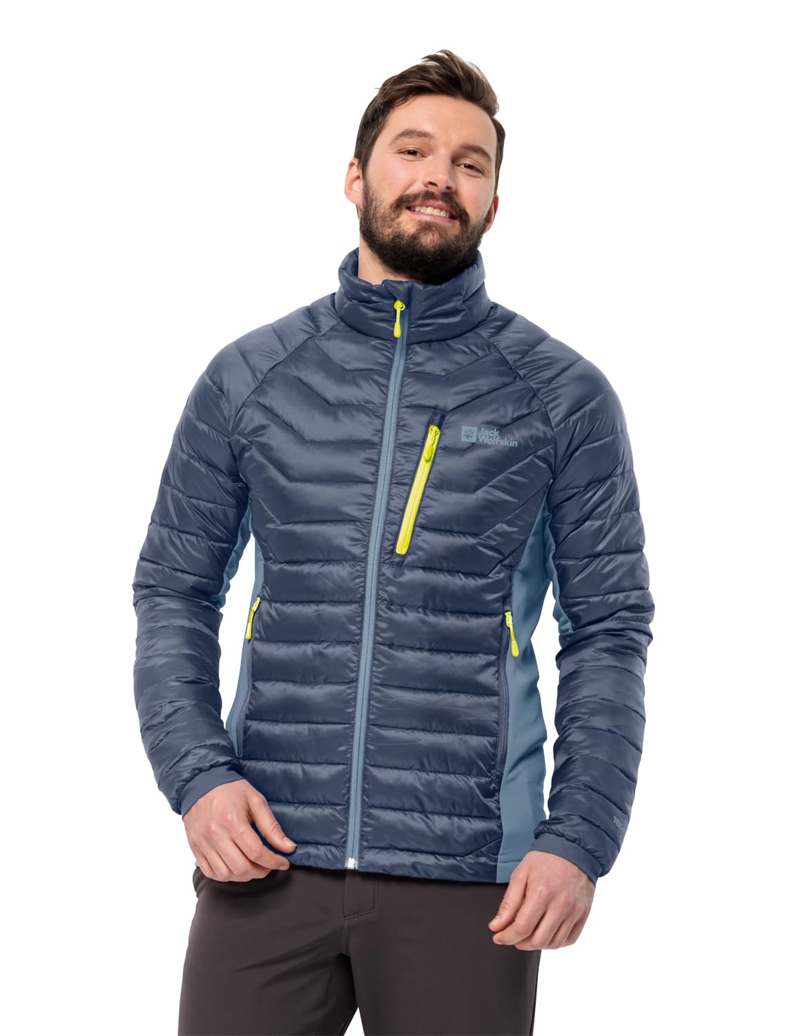 Jack Wolfskin Herren Routeburn Pro Ins Jkt M, Aurora Blue, S EU