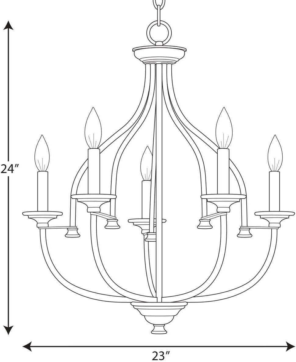 Hottest Sales Progress Lighting P400066-015 Tinsley Five-Light Chandelier, Polished Chrome Lowest Price Progress Lighting P400066-015 Tinsley Five-Light Chandelier, Polished Chrome