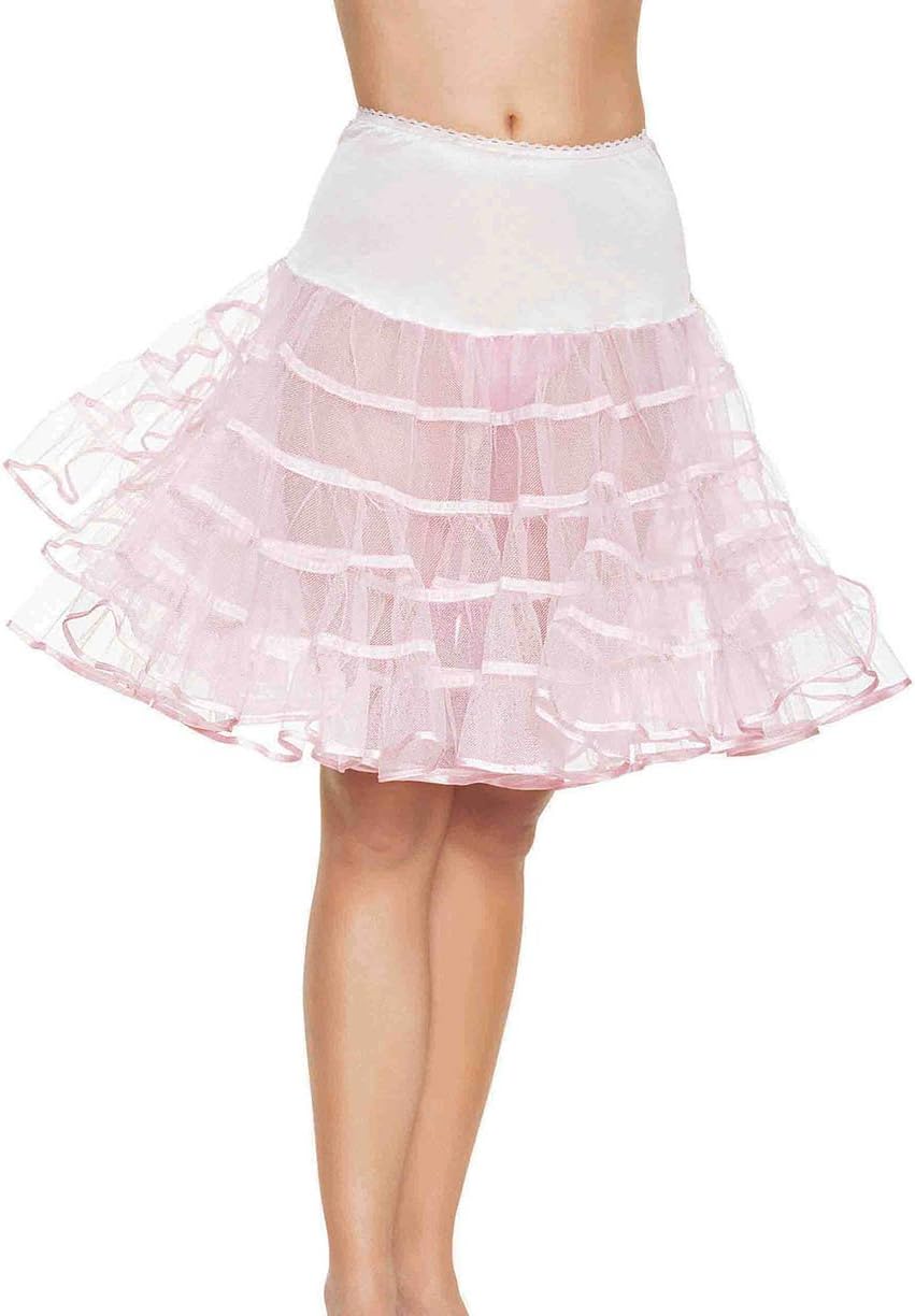 Leg Avenue Womens Knee Length Petticoat Skirt Costume Accessories