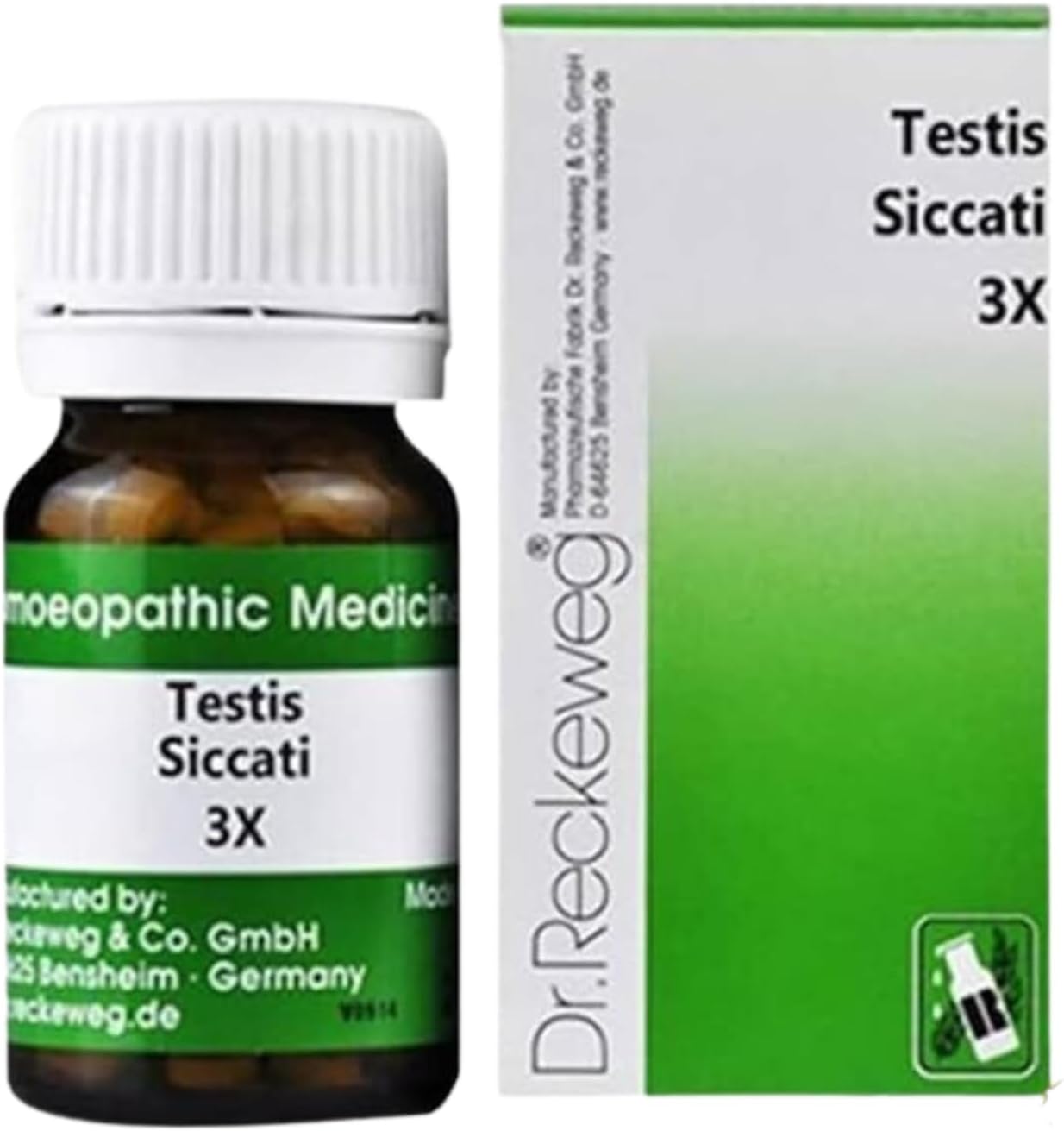 Dr. Reckeweg Testes Siccati 3x Tablets (2 x 20 g)