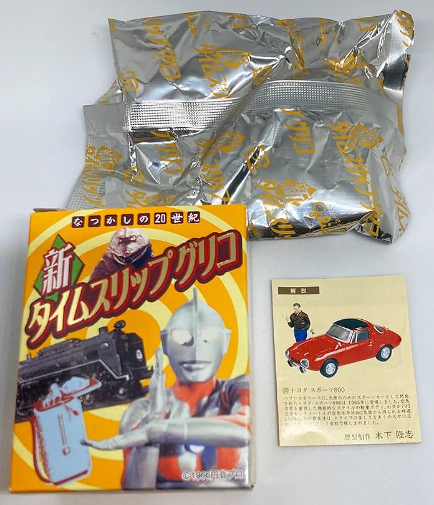 タイムスリップグリコ 豆本 ミニチュア フィギュア ミニ本 ミニコミ