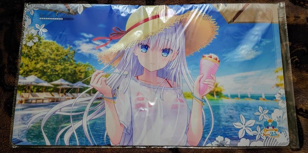 key サマポケ summer pockets 鳴瀬 しろは プレイマット Summer