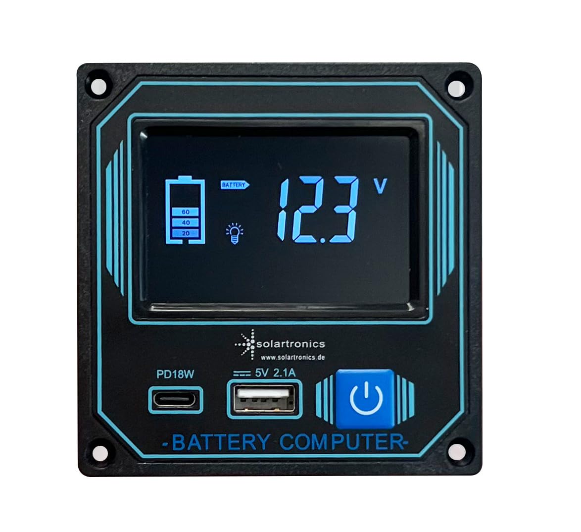 Remote Wand-Einbaufernbedienung DE80D mit Display und Kabel für Wandler TS-DE80D FS DR Serie 12V 24