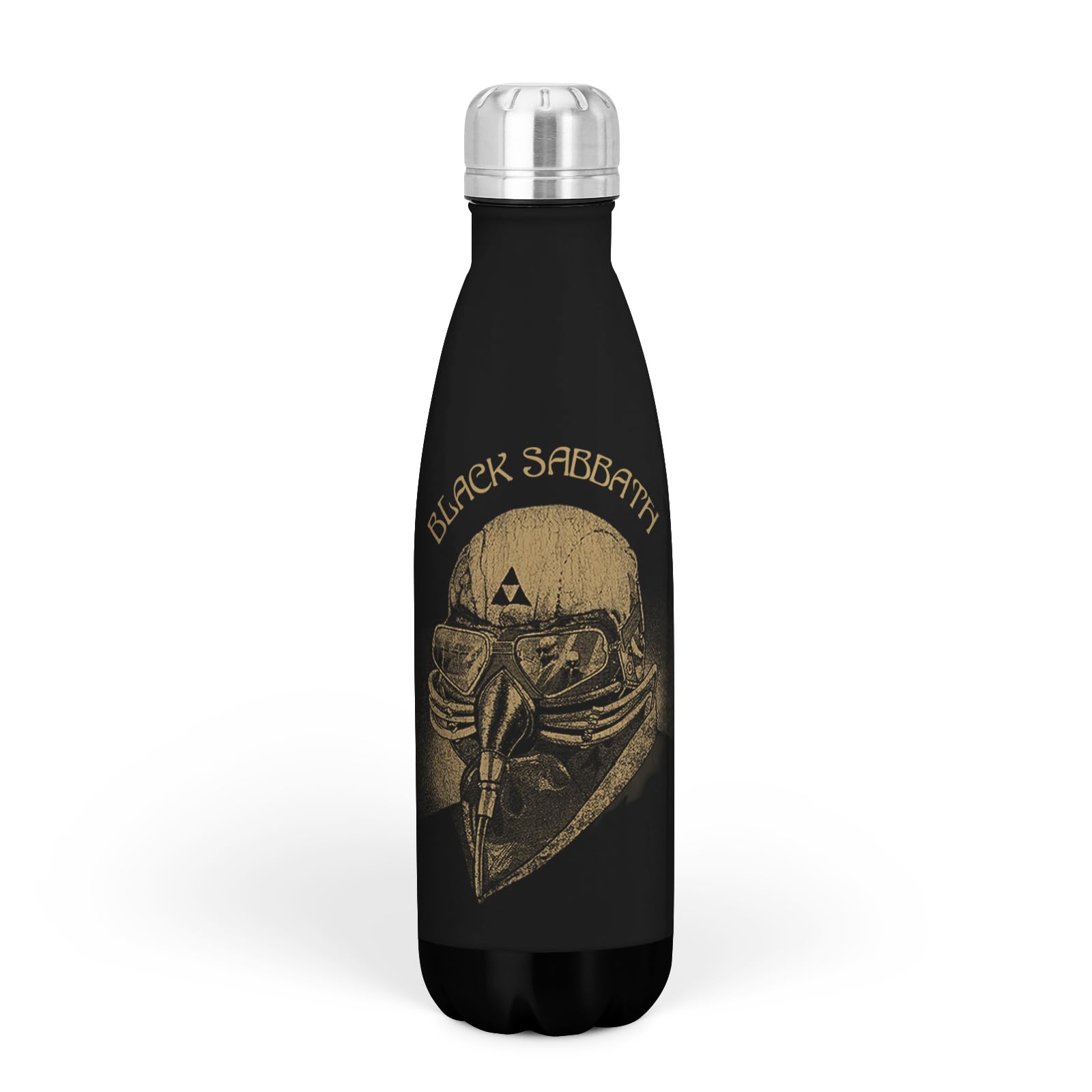 Rocksax - Official Music Merchandise Black Rocksax Sabbath Bottle - Logo - Officially Licensed Drink Bottle