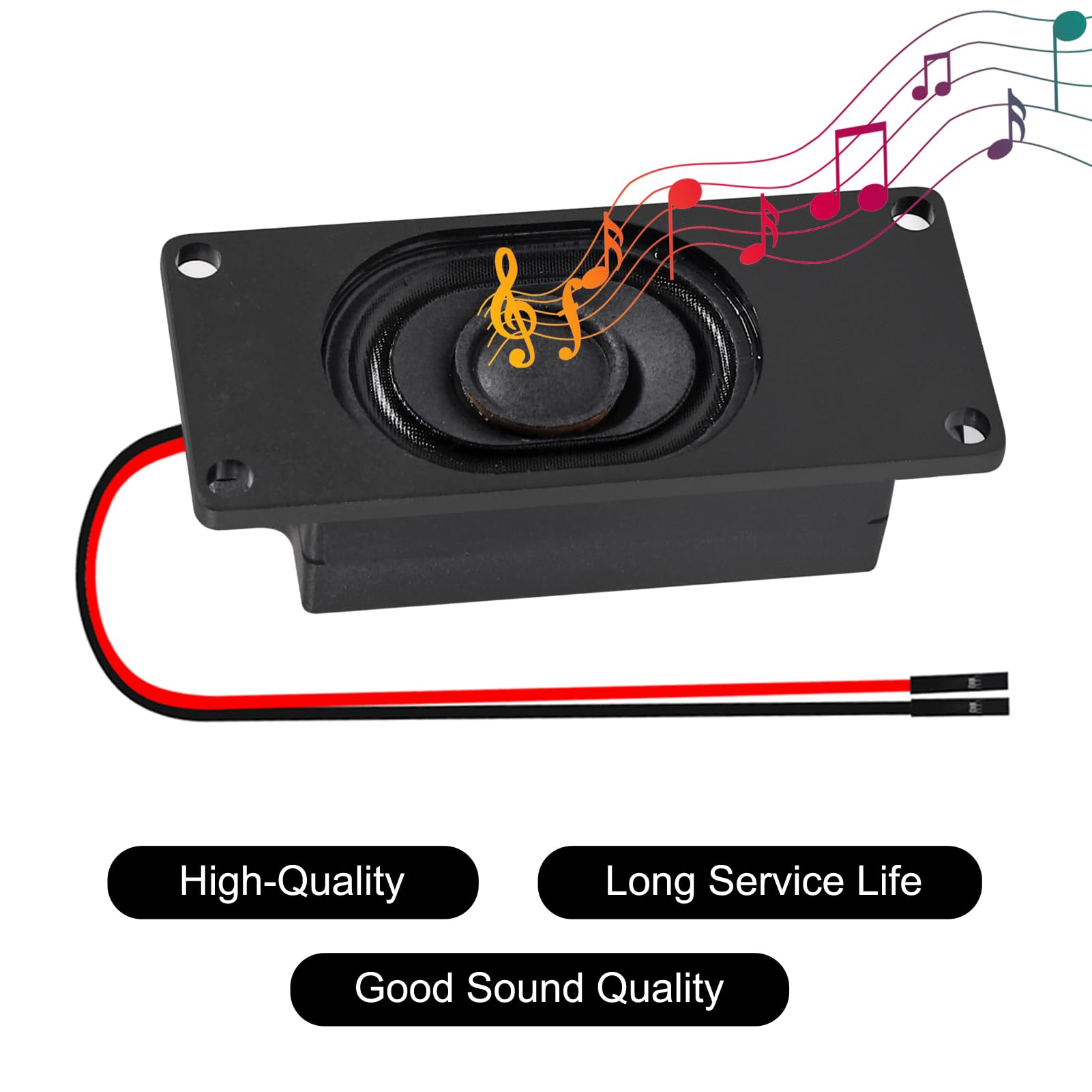 Amazon.co.jp: QCCAN 5個 スピーカー、3ワット8オームシングル