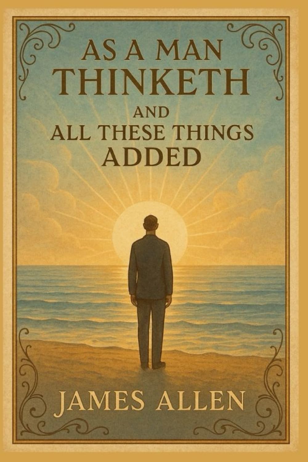 As a Man Thinketh and All These Things Added: The Timeless Wisdom of James Allen on Thought, Character, and Spiritual Abundance (Illustrated Edition)
