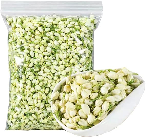 Jasmine Flower Tea 3.52 oz Dried Premium Jasmine Buds TeaJasmine