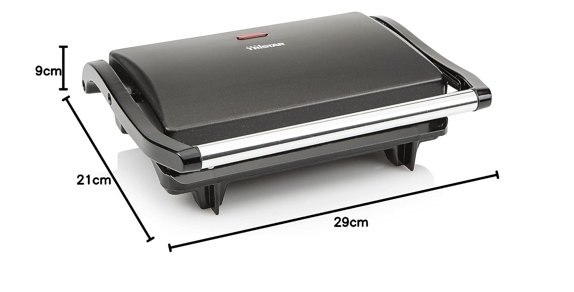 Tristar GR-2650 Grill da contatto, rivestimento antiaderente, 700 W