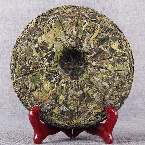 Thé blanc Pu'er Yunnan Ancient Tree : infusion grand cru Golden Neige Blanche en galette 357g - 5