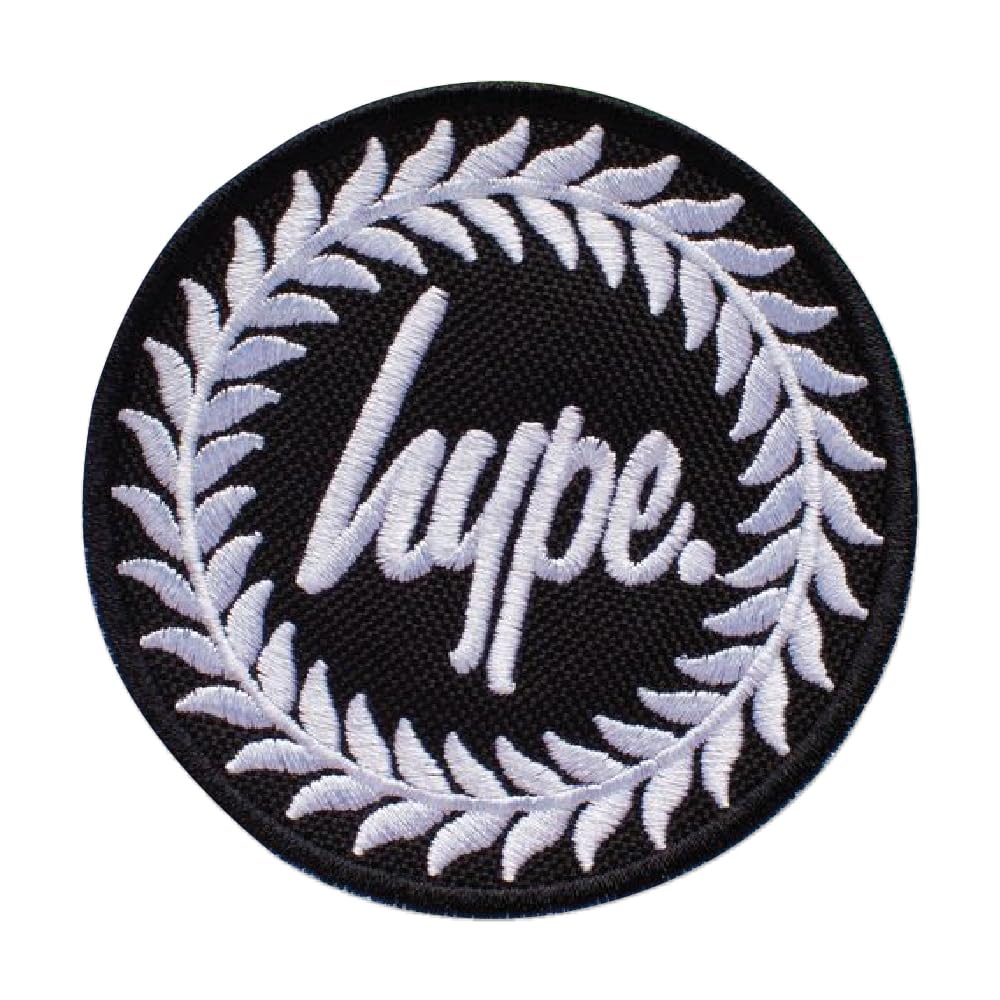 ISEE 360ISEE 360 Hype Quotes Embroidered Patches for Jackets Clothings | Sew on/Iron On Applique Patches (3 x 3 Inch)