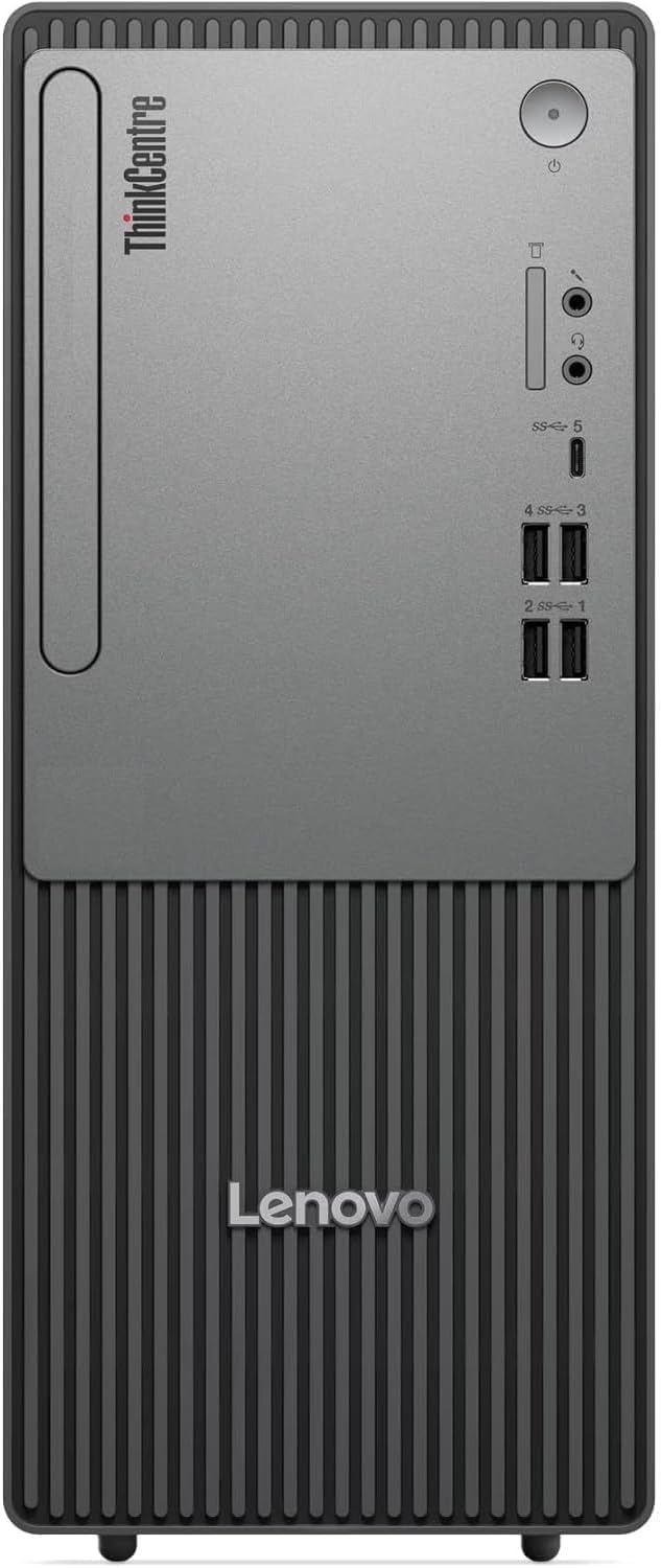 Lenovo ThinkCentre neo 50t Gen 5 12UD, Desktop Computer, CPU Intel Core i5-14400, 32GB RAM UDIMM DDR5, 1TB SSD NVMe, Windows 11 Pro