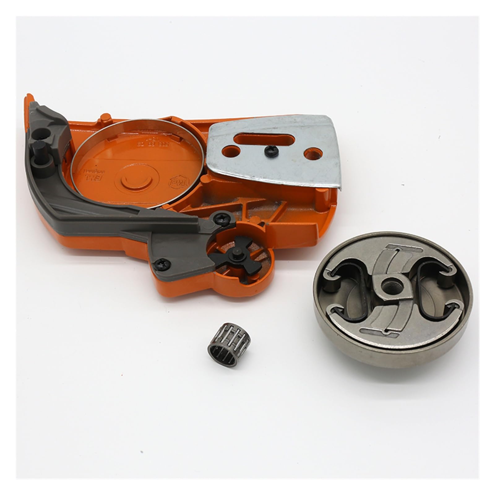 Cojinete de aguja de cubierta lateral de freno de cadena de tambor de embrague de 325 "-7T for piezas de repuesto de motosierra H 350 340 353 345