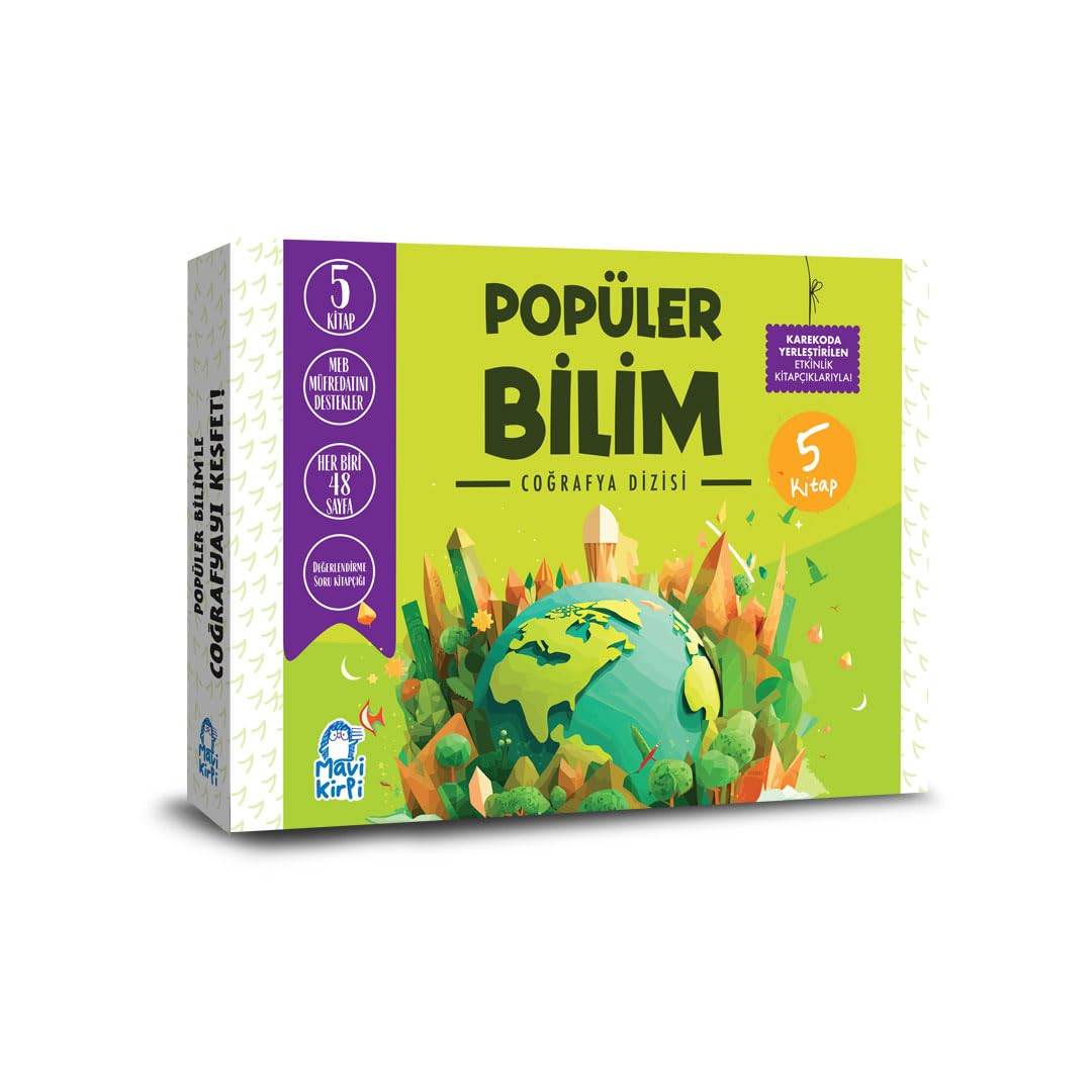 Popüler Bilim Coğrafya Set (5 Kitap) : Komisyon .