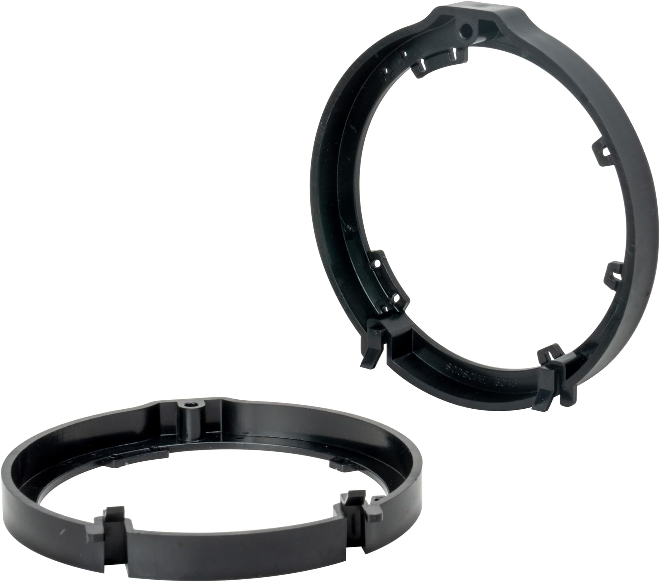Scosche SAHC634 6.5-6.75” Speaker Adapters Compatible with Select 2006-2019 Acura and Honda Vehicles - Adapter for 6 1/2" to 6 3/4" Car Door Speakers - Sold in Pairs - Does Not Fit 5.25", 6" or 6X9"