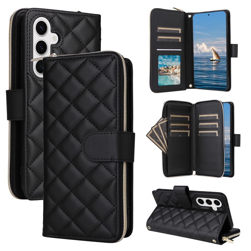 Étui Samsung Galaxy S25 avec support vidéo et fermeture magnétique pour protection intégrale