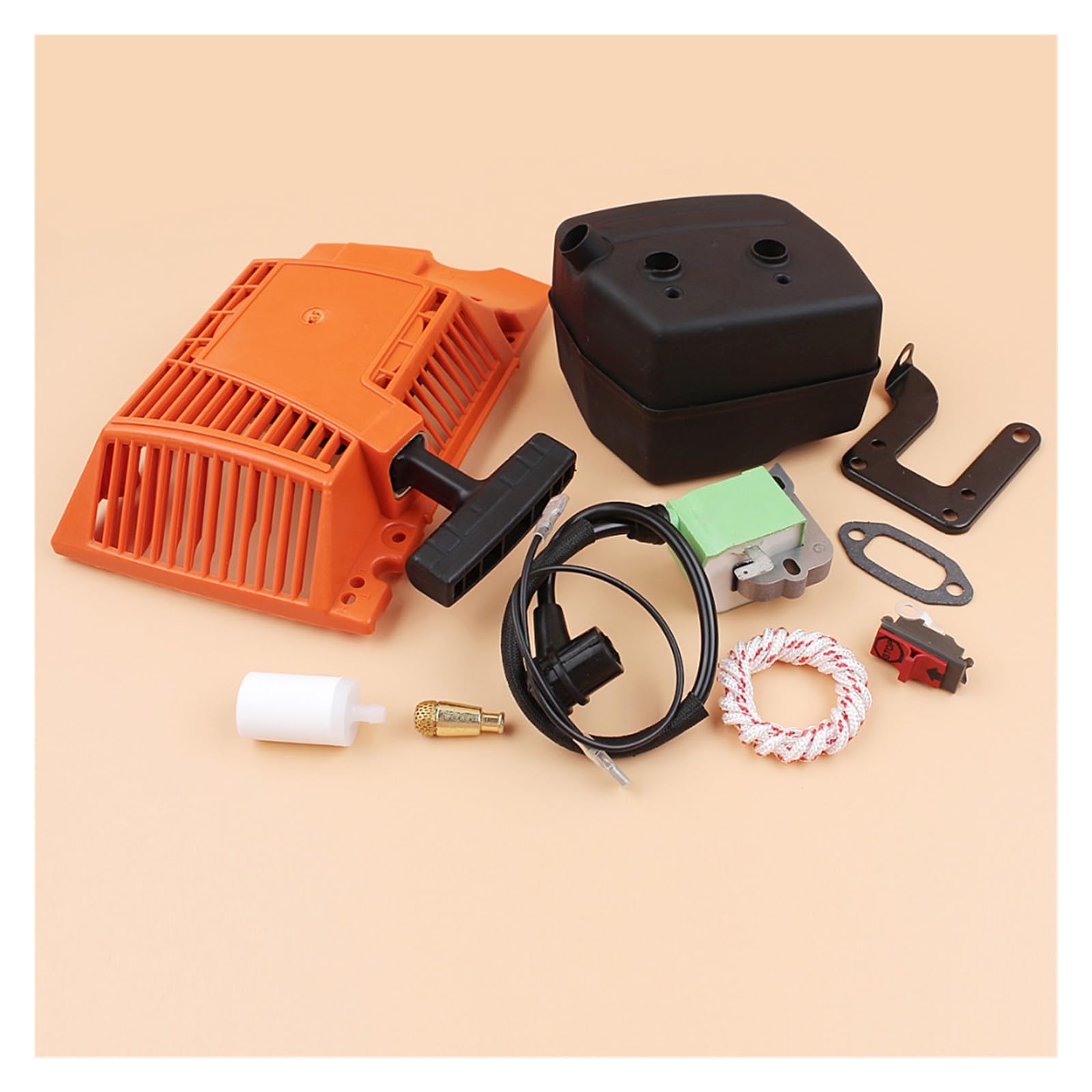 Kit de bobina de encendido de arranque por cuerda apto for H 268 272 272XP repuestos de motosierra 503615571