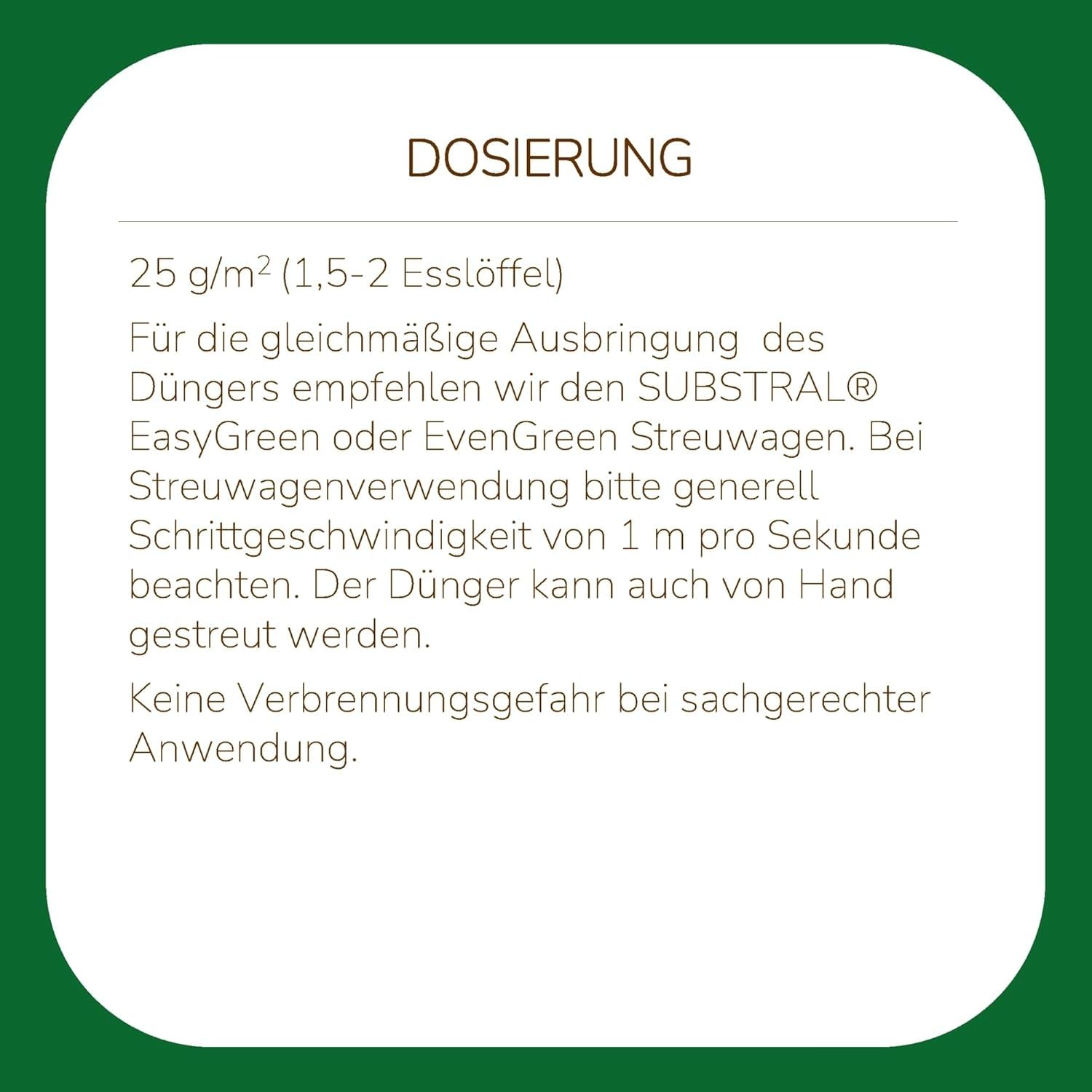 Substral Rasendünger Sport & Spiel 10kg für 400 m², 2 Monate Wirkung