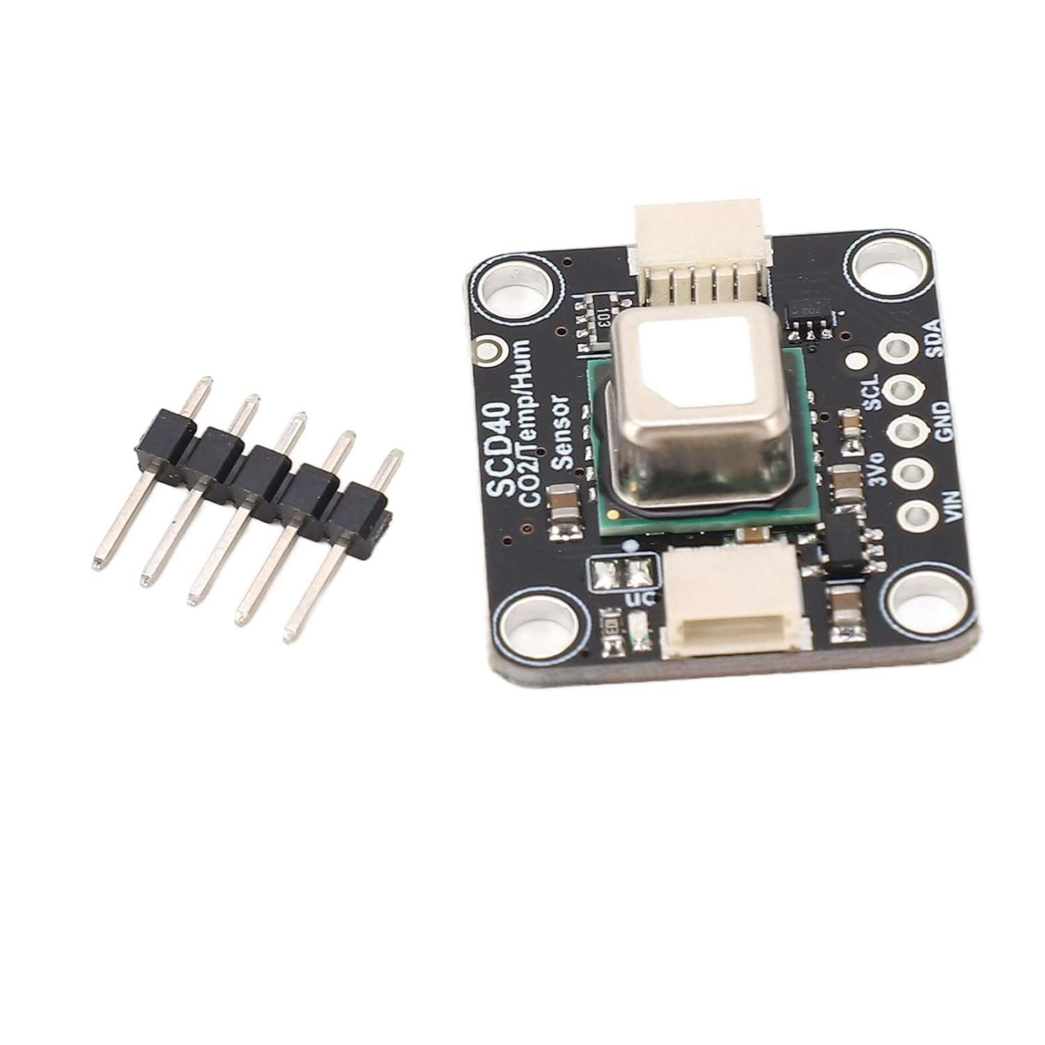 Air Measurement Gas Sensor,CO2 Temperature Humidity Monitor Detection 50ppm Accuracy for Homes Offices
