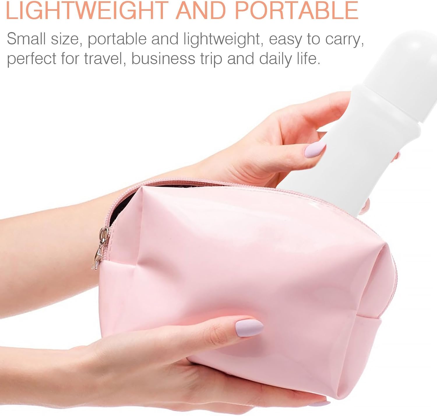 Alipis Refillable Essential Oil Roller Bottles with Good Sealing 50ml 10pcs Portable Pe Roll-on Bottles for Daily Life and Business Trip