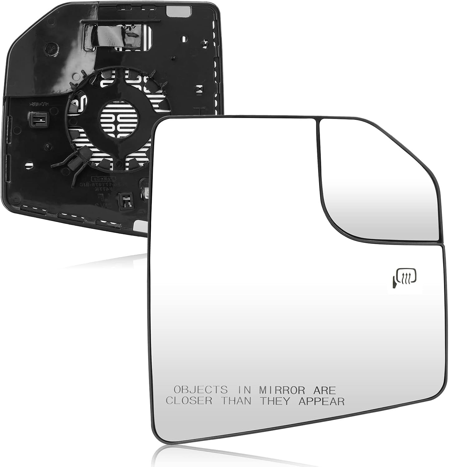 Passenger Right Side Heated Blind Spot Mirror Glass Fit for