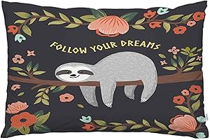EKOBLA Sloth Pillowcase: Your Dreamy Decor Companion