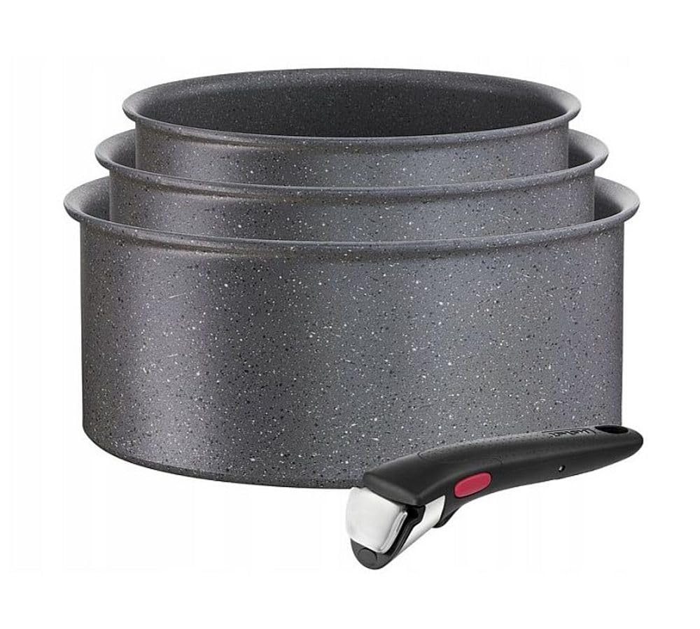 Tefal Ingenio Natural Force 3 Casseroles D16/18/20 Aa +pg /4 - L3969002