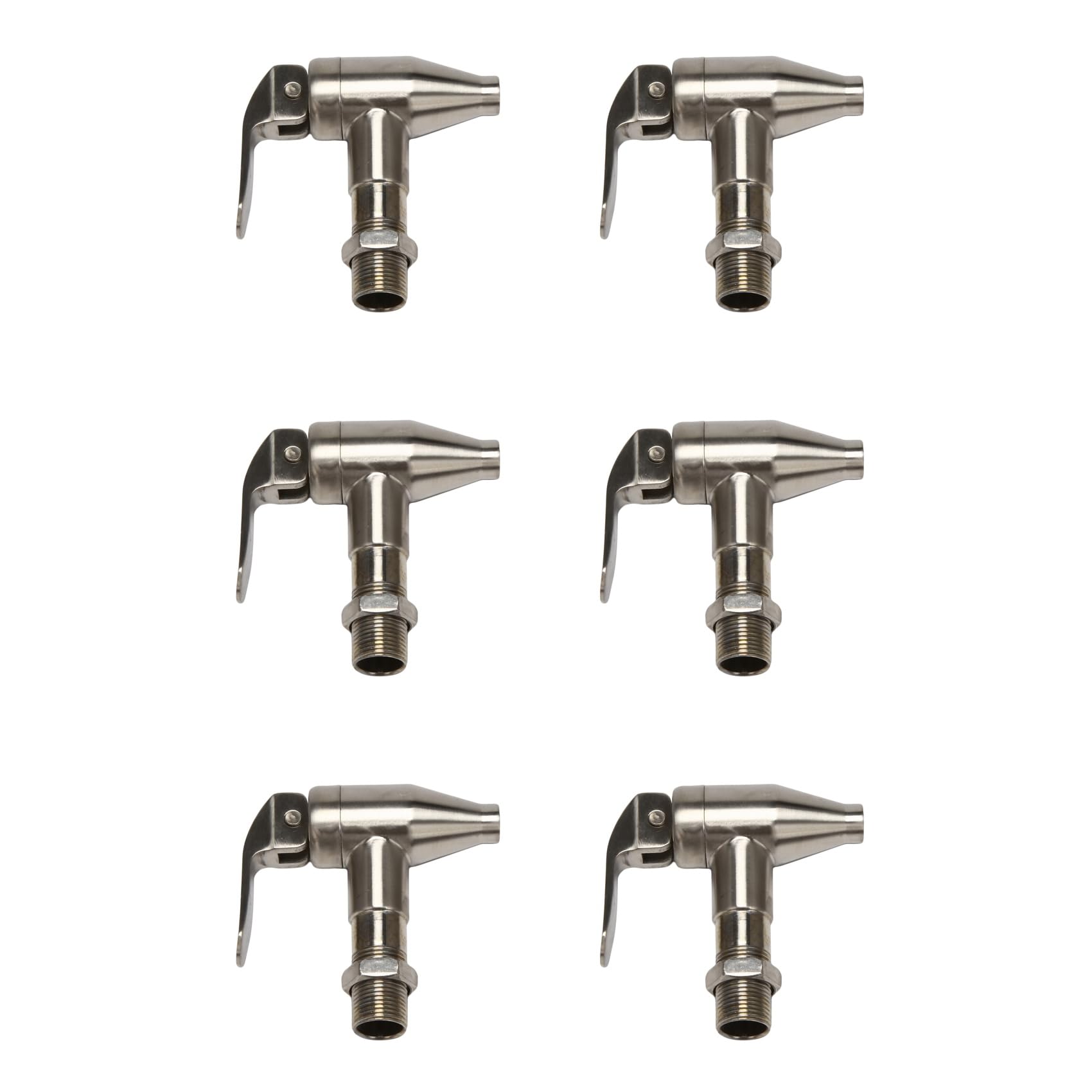 Hndhbfgrt 6X Beverage Dispenser Replacement Spigot,Stainless Steel Polished Finished, Water Dispenser Replacement Faucet