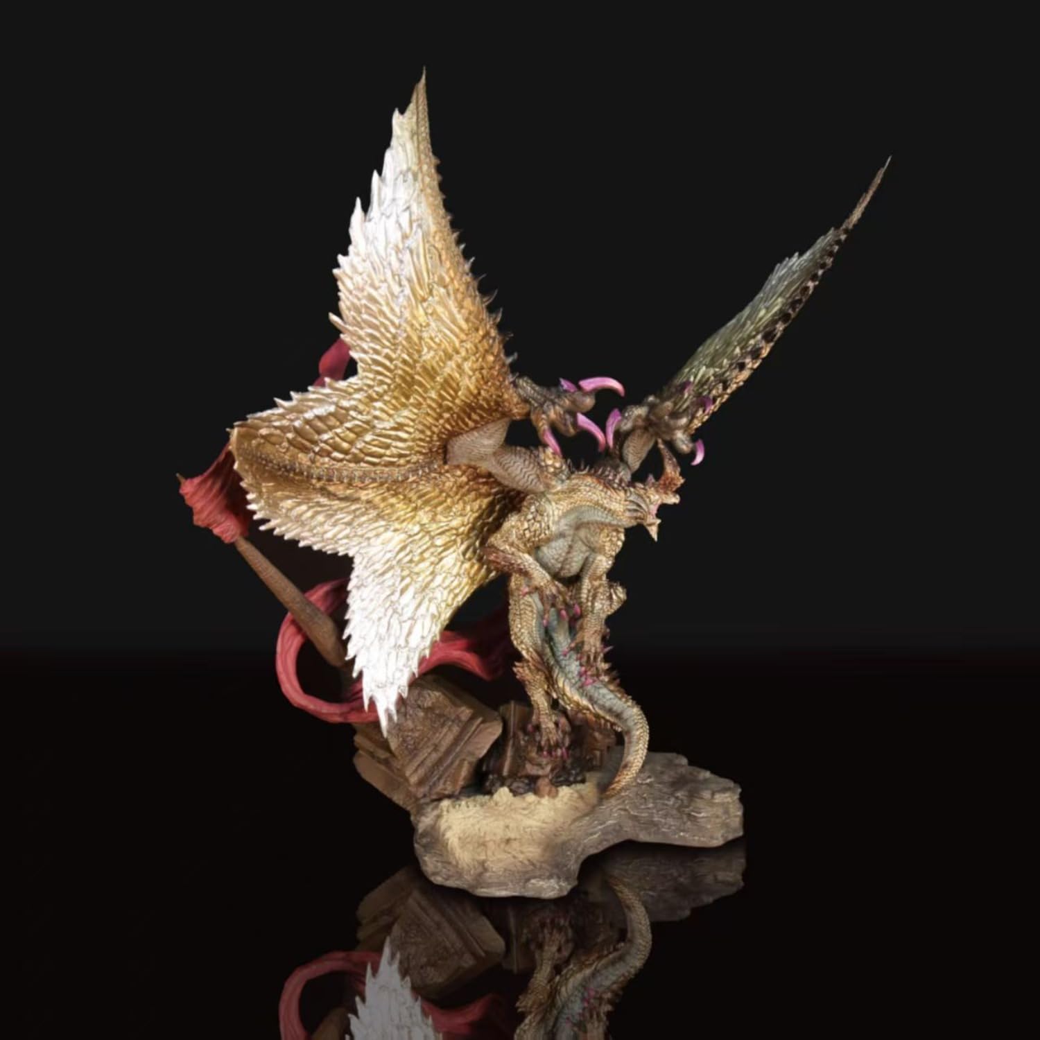 Monster Hunter Figur 38CM Shagaru Magala Charakter Figuren Anime Figur PVC Statue Sammlermodell Statue