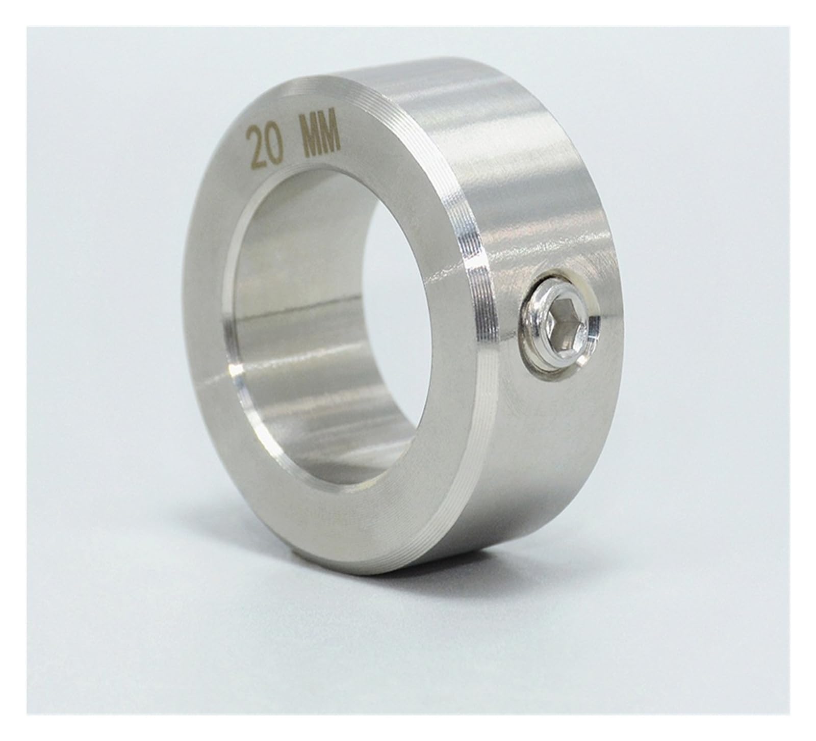 Solido acciaio inossidabile Style Set vite collari albero foro di fissaggio