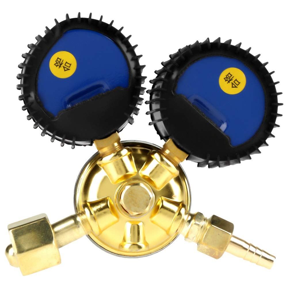 Nikou Regolatore di Pressione CO2 - CO2 Bottiglia Gas Regulator Anidride carbonica Saldatura Pressione Riduttore G5 / 8 Regolatore CO2