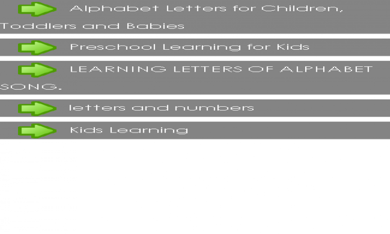 Learning Letters For Kids - App on Amazon Appstore