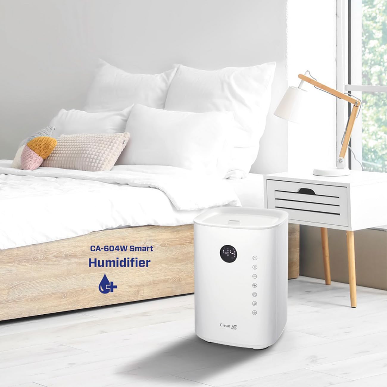 Clean Air Optima - Umidificatore CA-604W Smart Top Filling - 55 m² / 140 m³ / 590 ft²