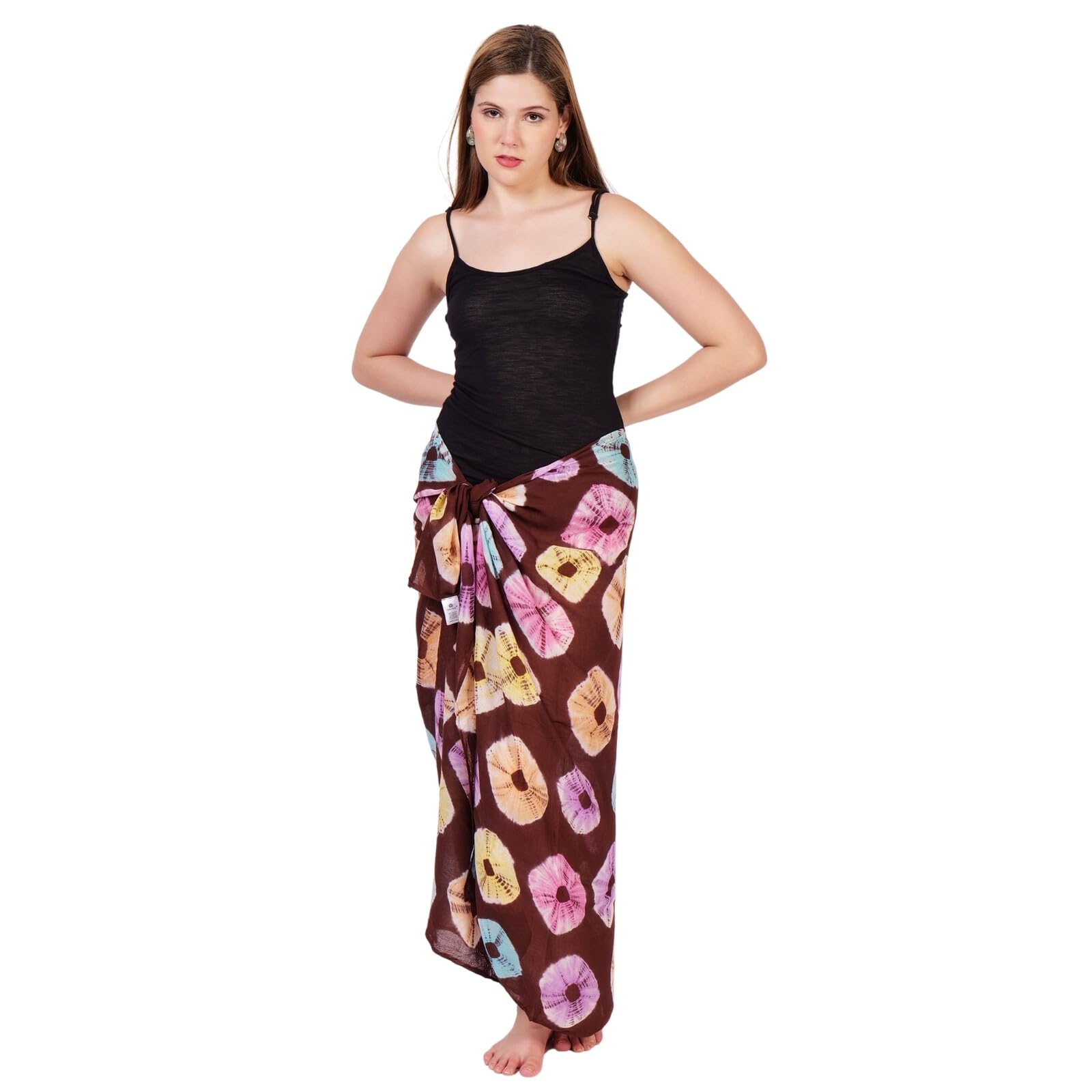 | Beach Long Pareo Sarong – Boho Bikini Swimsuit Cover-Up Wrap for Women | Lightweight Resortwear for Poolside & Vacation