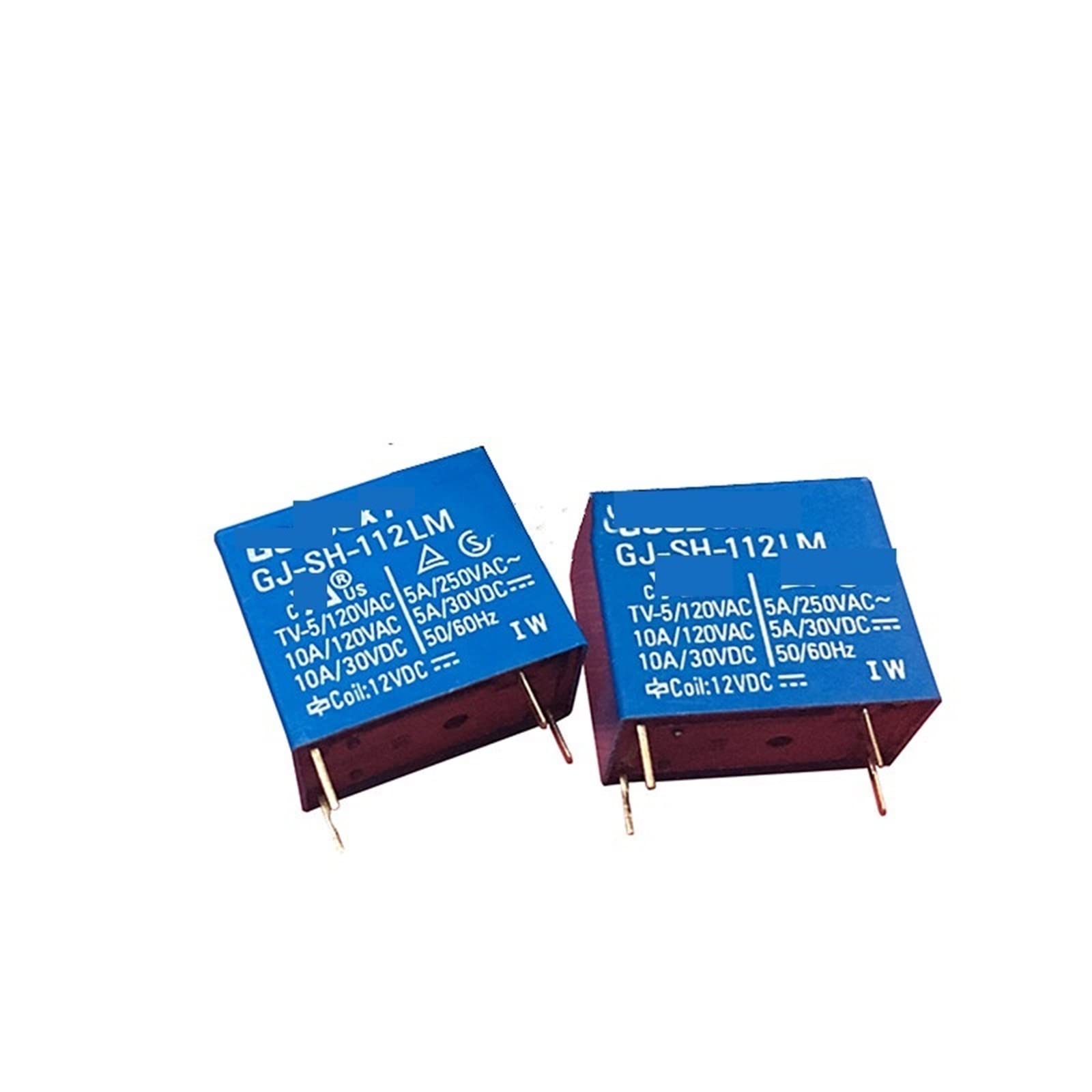 AERBNYEQP 10PCS Relay GJ-SH-105LM 5VDC GJ-SH-112LM 12VDC GJ-SH-124LM 24VDC GJ SH 112LM 12V 5V 24V 5A 4PIN(12V)