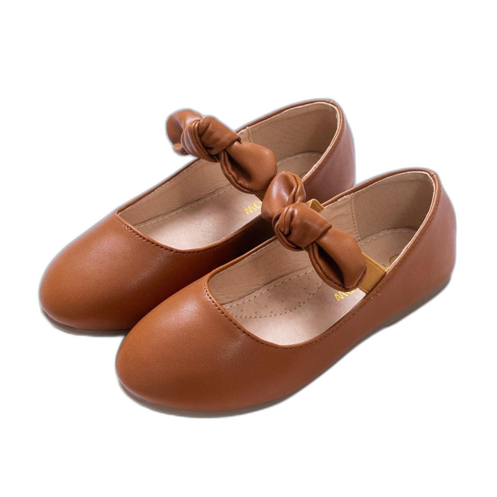 Naihoow Girls Ballet Flats Dress Shoes Mary Jane Wedding Party Shoes Flower Bridesmaids Princess Shoes Flats