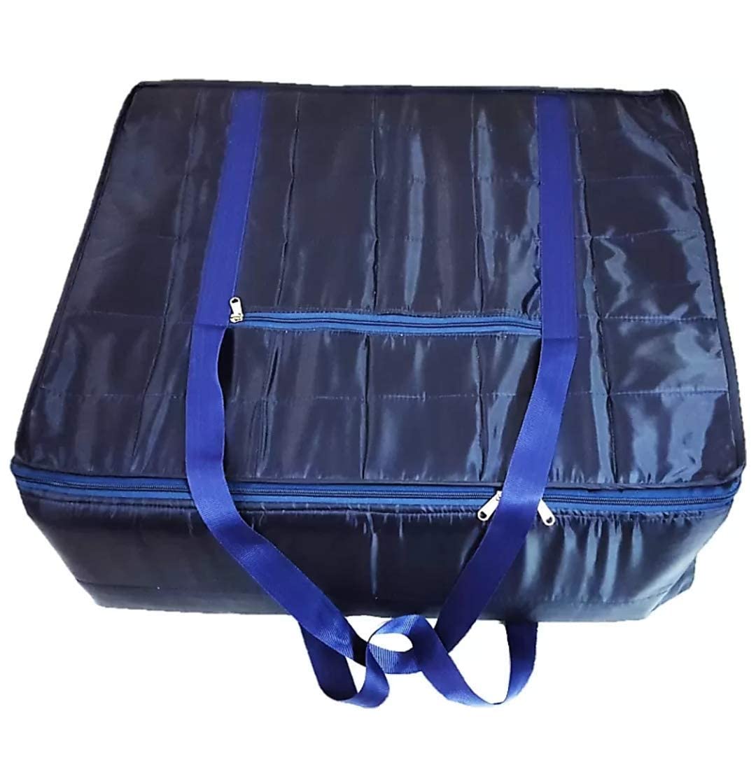 Miracle Moms Quilted Blanket Storage Bag With Zipper | Premium