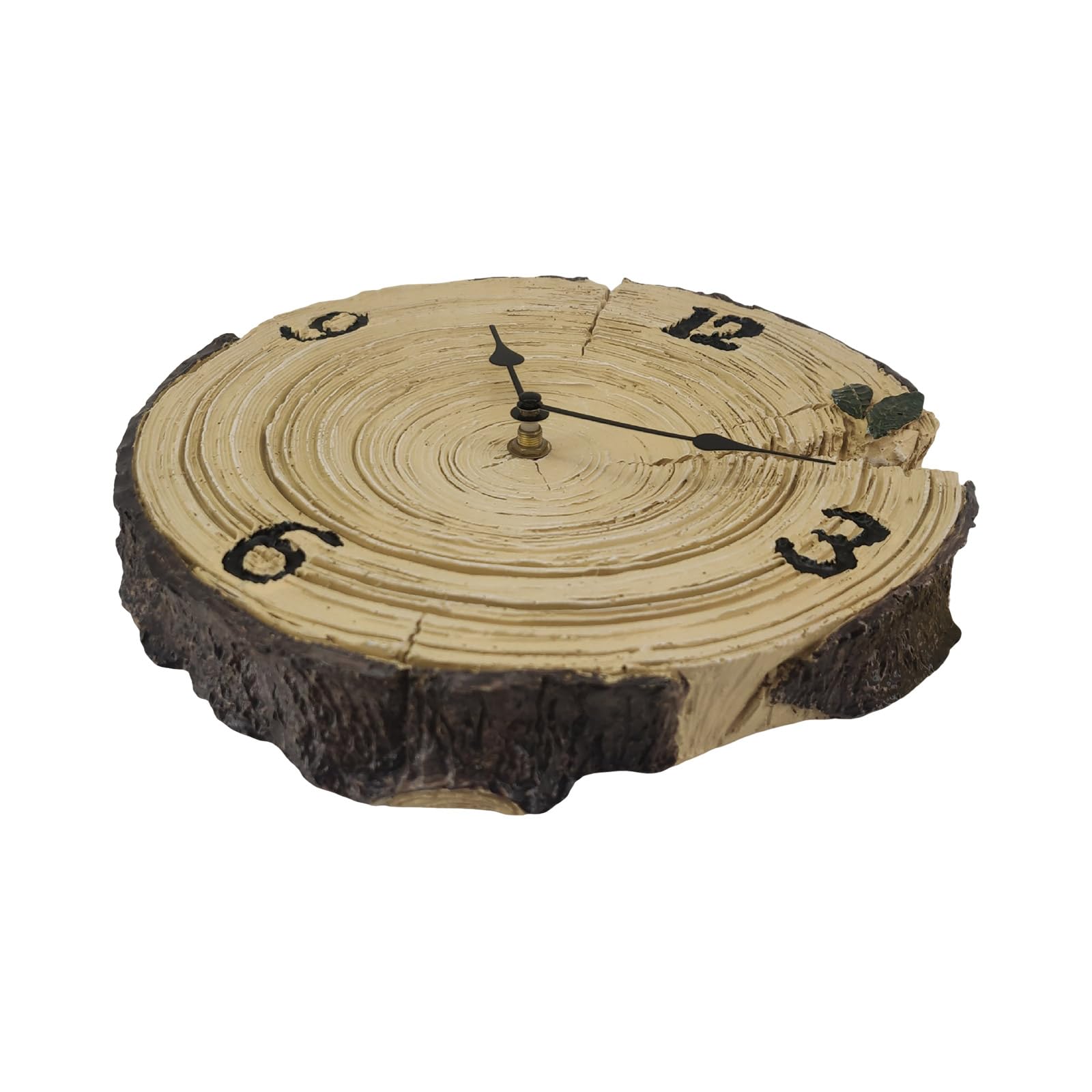Elnwnnkc Hanging Wall Clock Resin Shell for Home Accurate Timing Weather Resistant for Adventure Enthusiasts Wall Clock