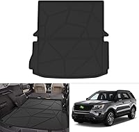 Vista 24 de KUST Alfombrilla de carga para maletero para BMW X3 2025 2026, forro de carga trasera de goma con alfombrilla de respaldo para accesorios X3